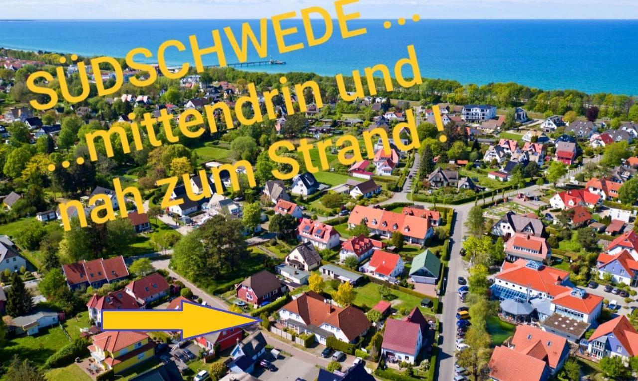 Der Suedschwede ... Dein Gaestehaus Mitten In Zingst Und Nah Zum Strand Buitenkant foto